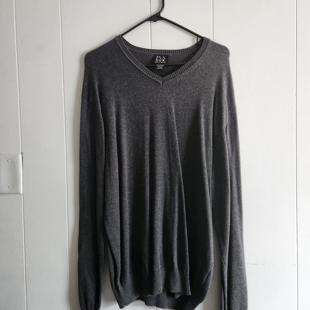 Jos. A. Bank Charcoal Crewneck Sweater